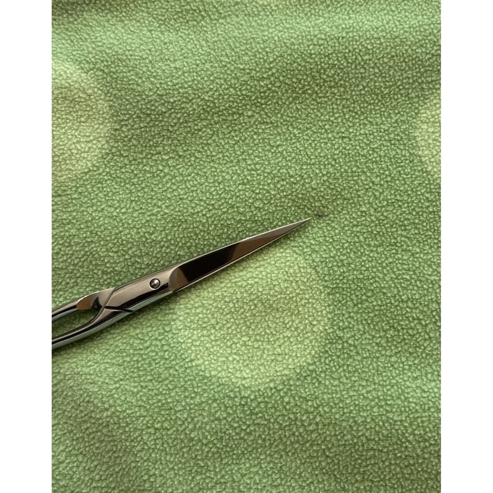 Amy Coe Baby Blanket Dots Green Microfleece Reversible Limited Edition
